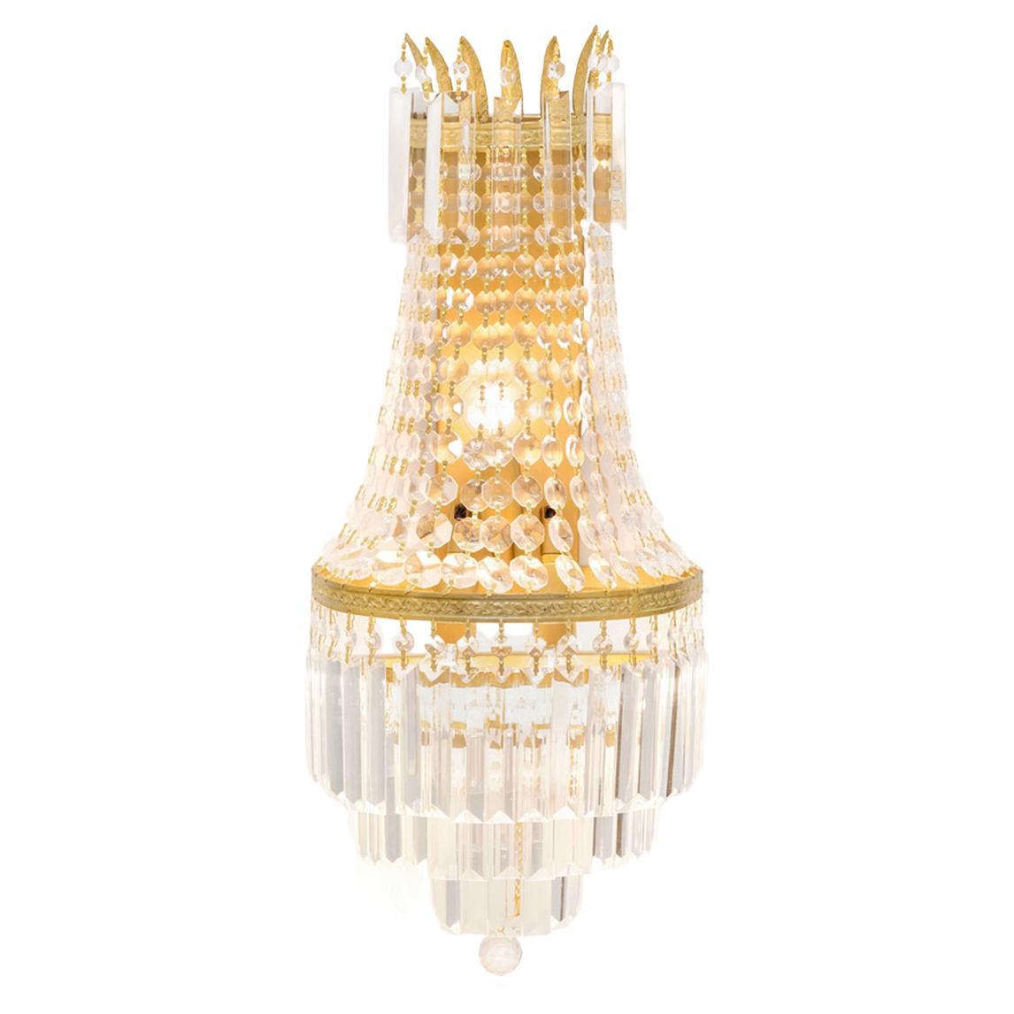 Gold Palace Wall Lamp For Sale