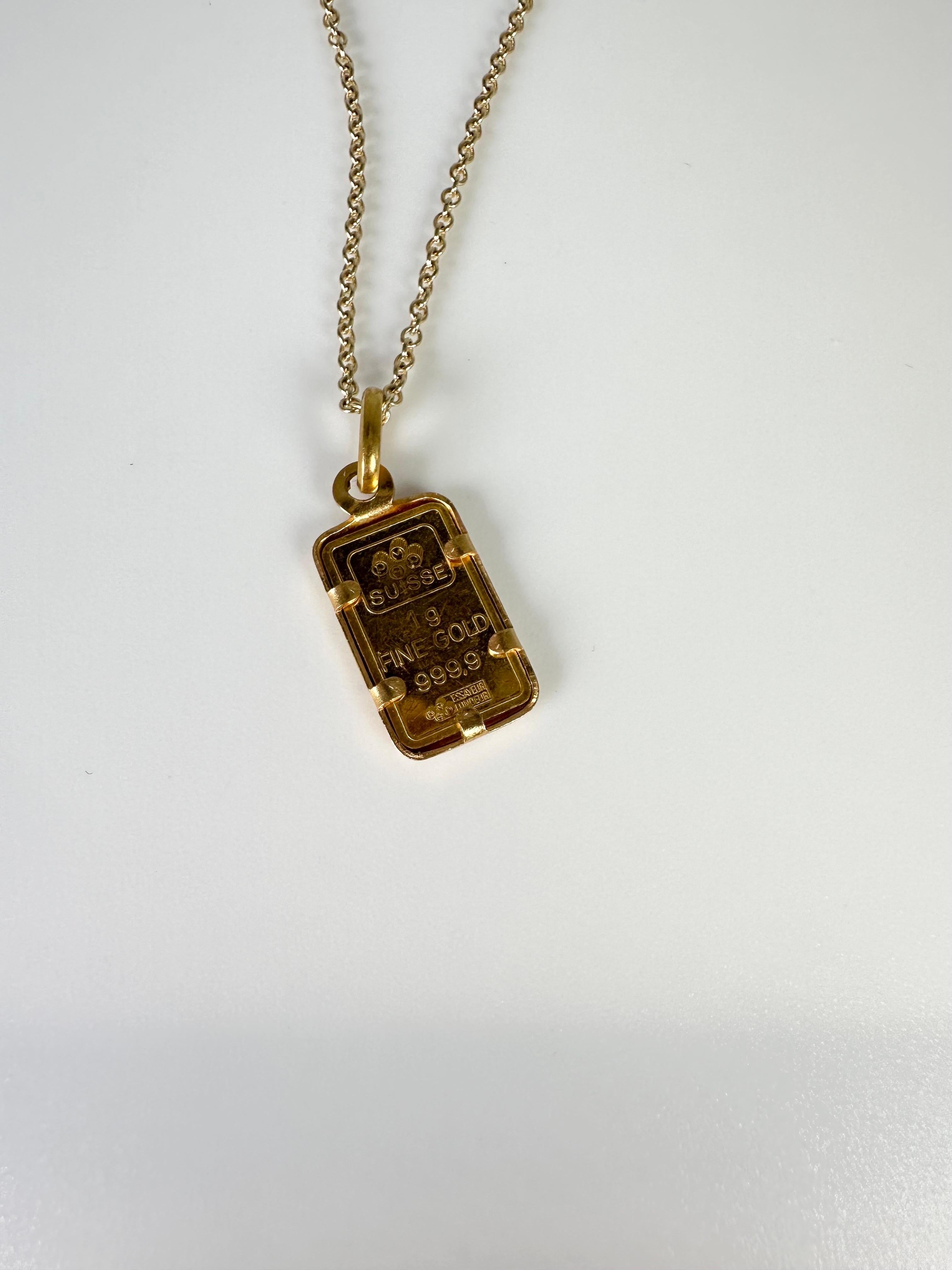 999 chain necklace