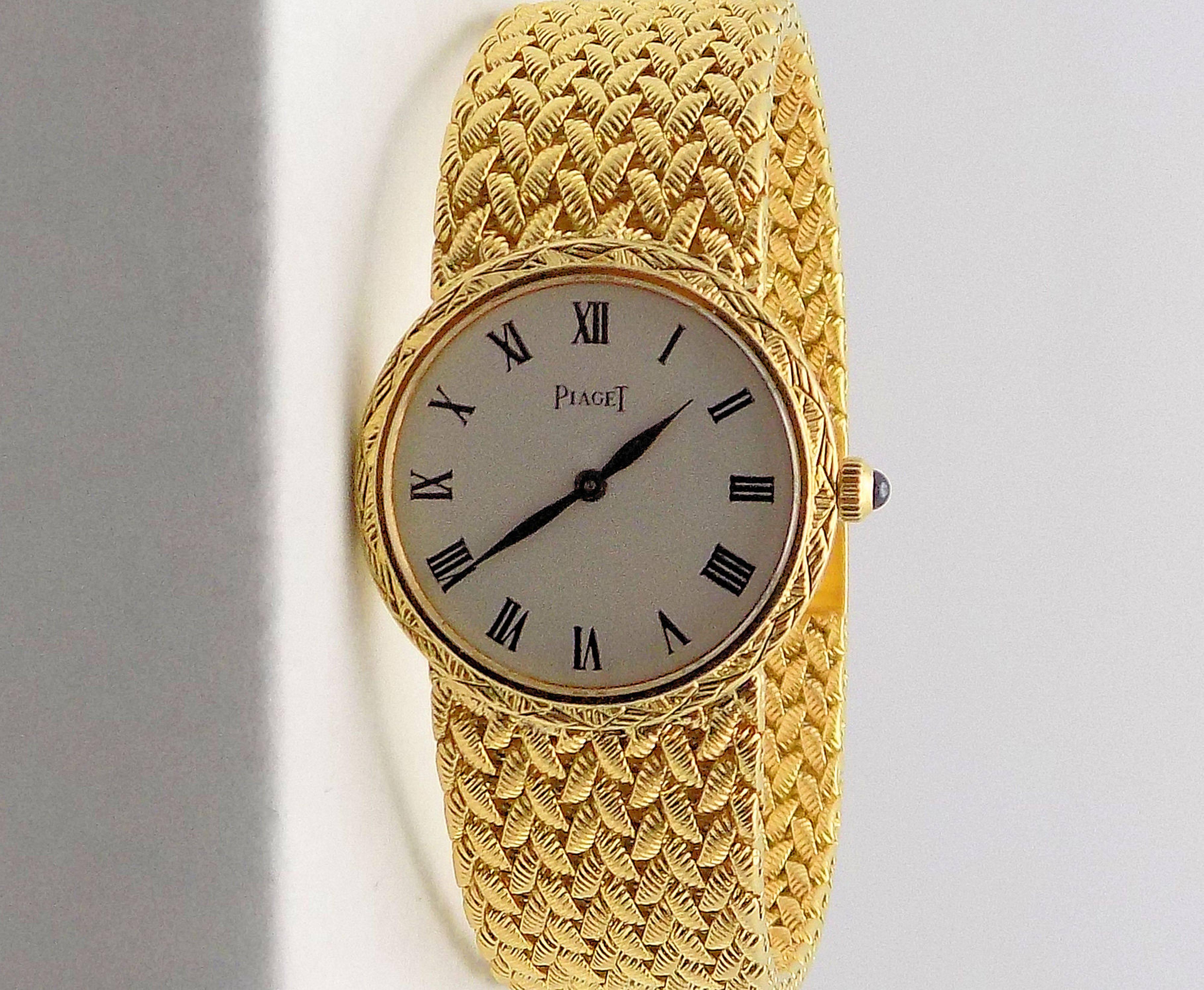 Women's Gold Piaget Wrist Watch For Sale