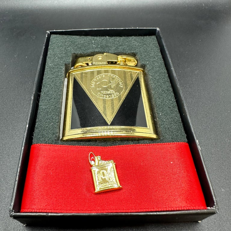 Gold Plated “1943” Ronson Lighter, Rare Limited 100 Year