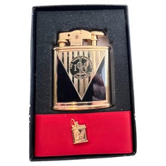 Rare Ronson Black Lather Lighter For Sale at 1stDibs | black and lather ...