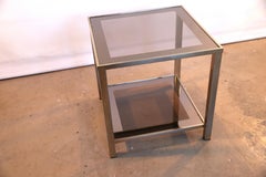 Gold-Plated 23-Carat Modern Regency Coffee, Cocktail or Side Table, 3 Available
