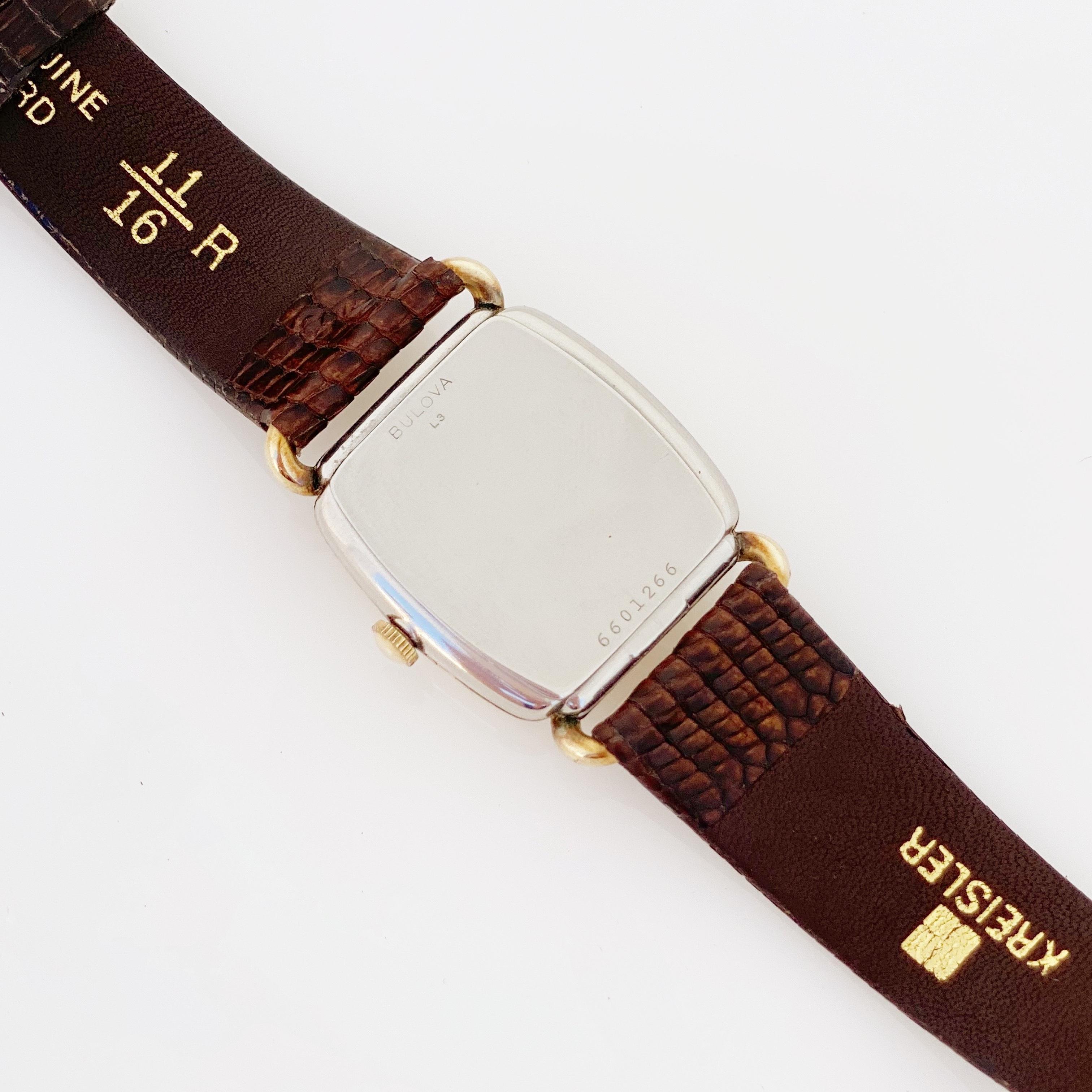 vintage bulova watches 1950