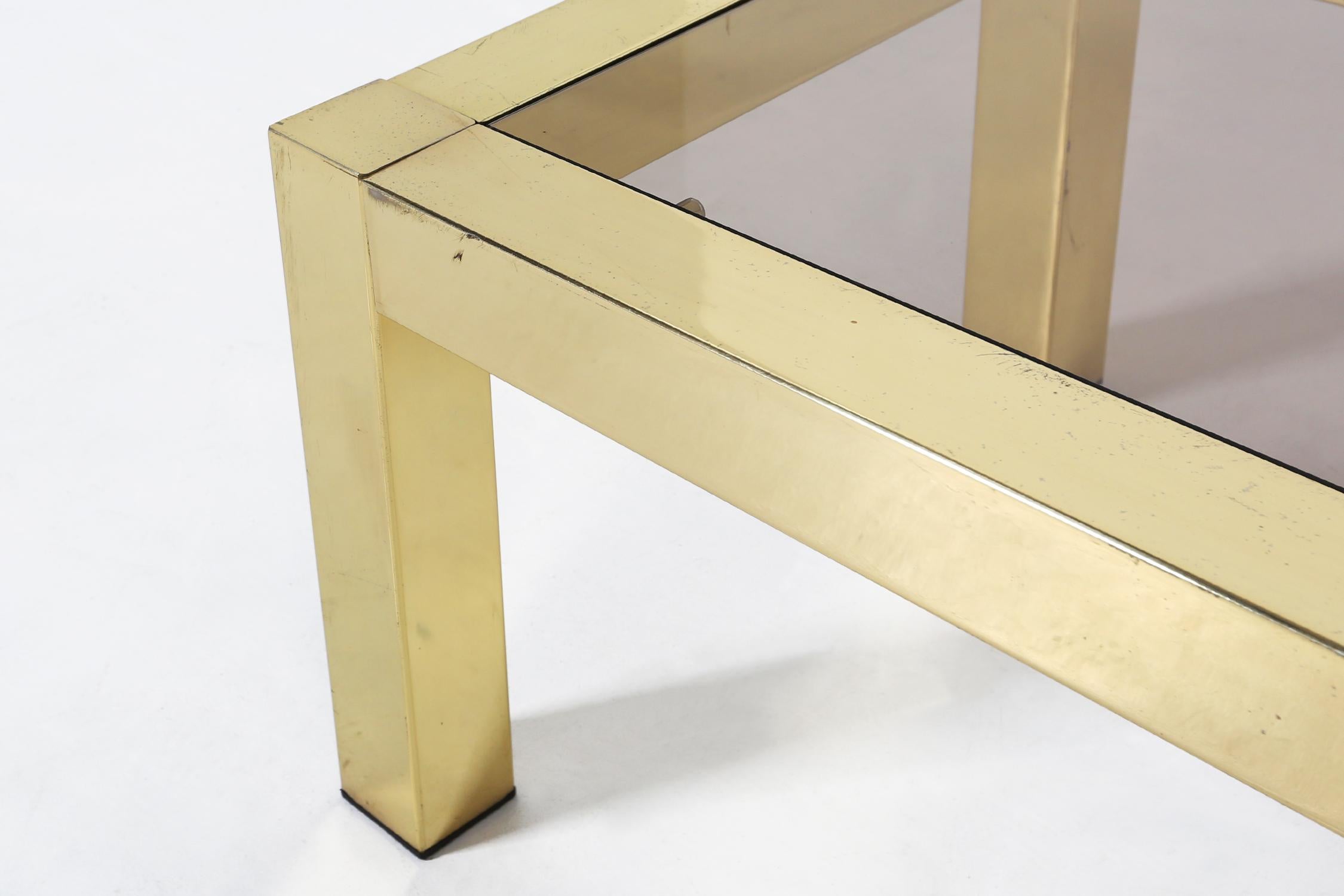 Métal Table basse Belgo Chrom / Dewulf Selection, 1970 en vente