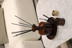 Gold-Plated Stainless Steel Candle Holder by Myface and Modern Design