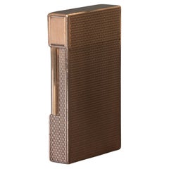 Vintage Gold Plated Dupont Pocket Lighter, circa 1980