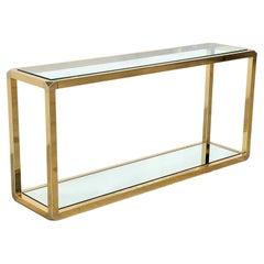 Gold plated etagere / sideboard