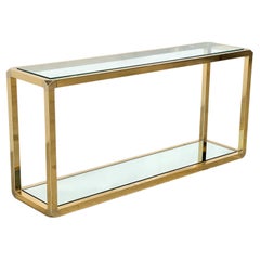 Vergoldete Etagere / Anrichte