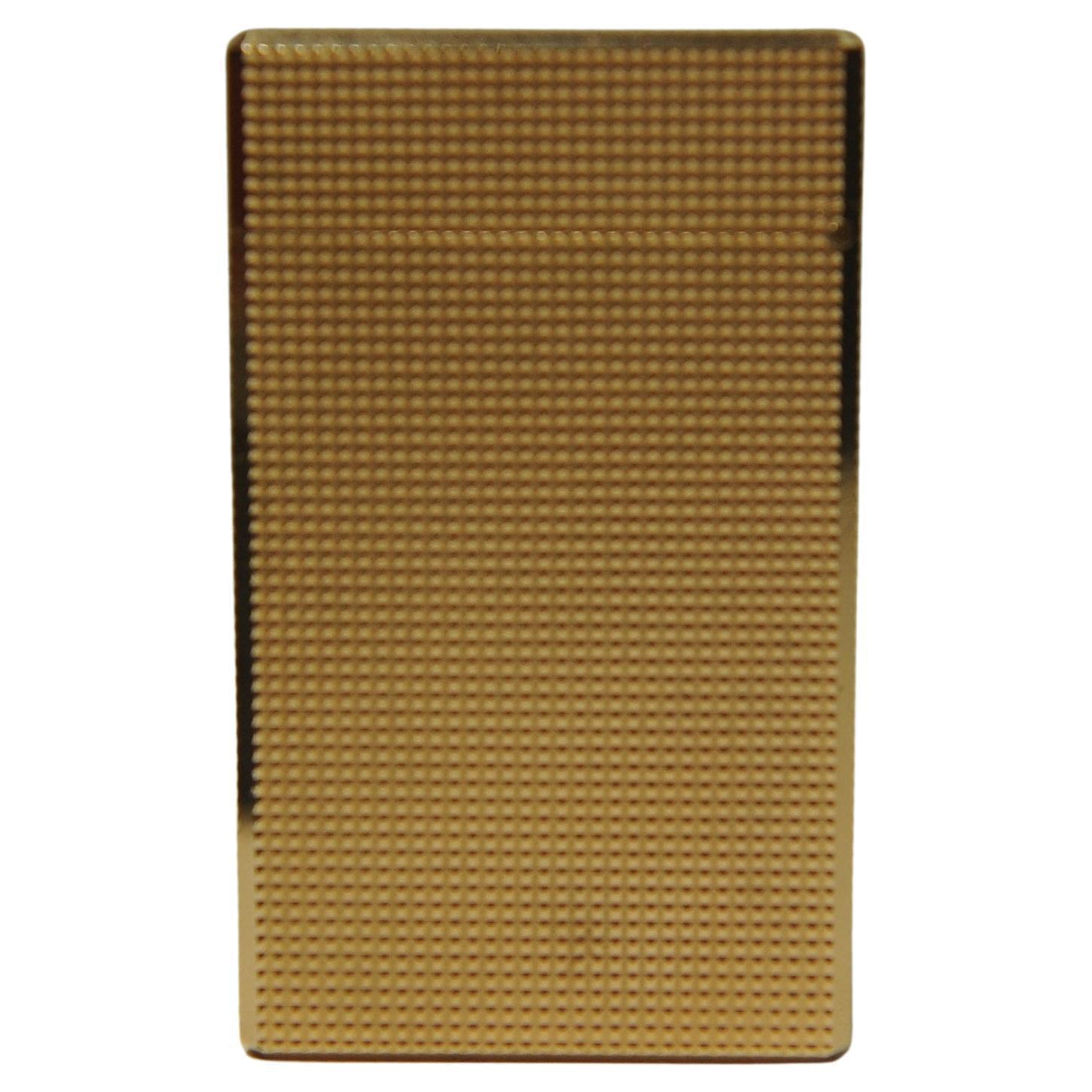 Gold Plated S.T. Dupont Ligne 1  Lighter With DuPont Box en venta 6