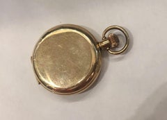 Antique Gold-Plated Full Hunter Pocket Watch signed John Forest, London