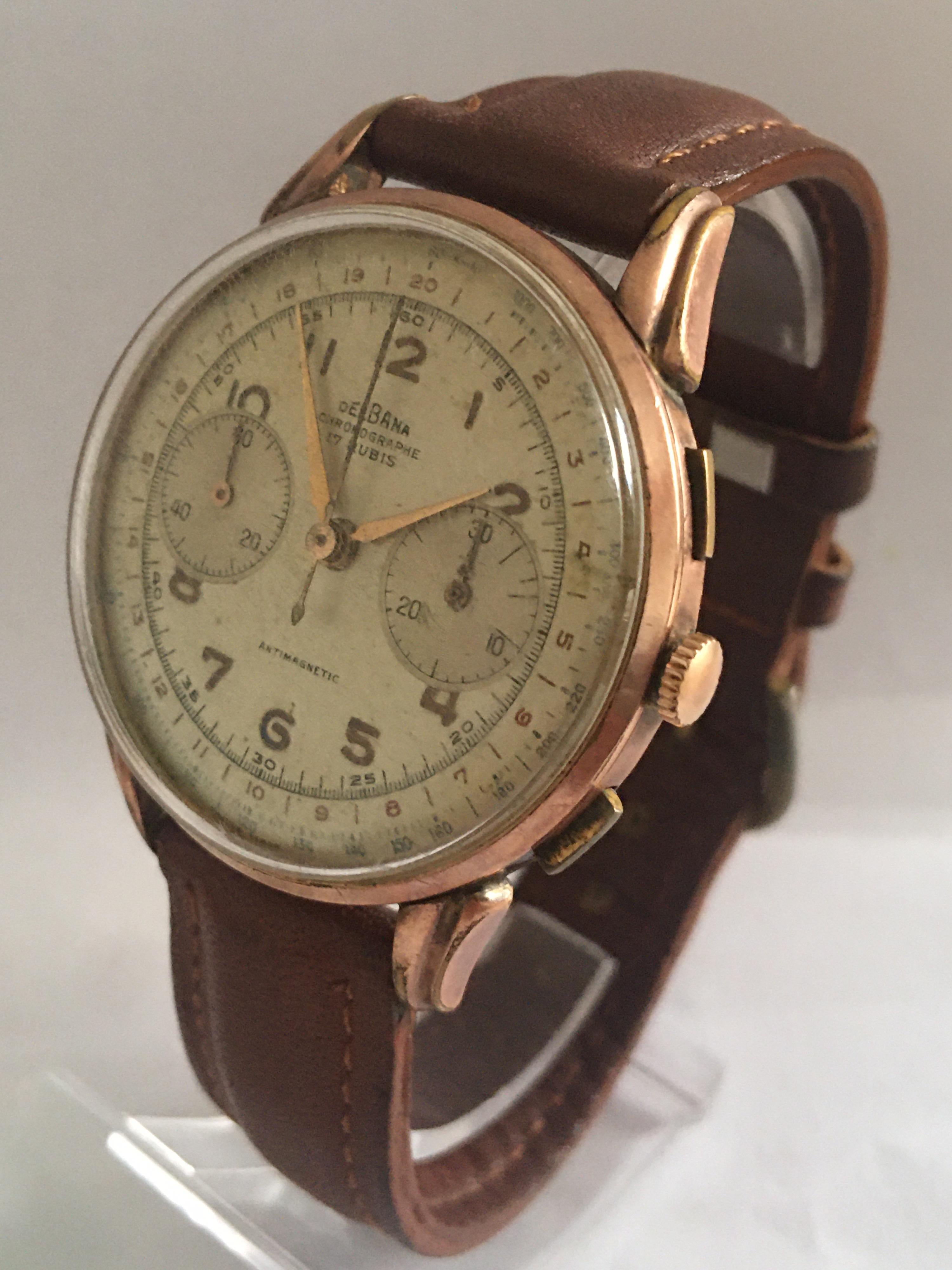 delbana watch vintage