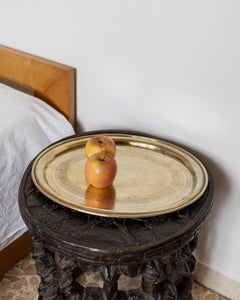 Gold-Plated Vintage Tray by Henniger & Co Art Deco Germany, 1930s