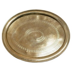 Gold-Plated Vintage Tray by Henniger 
Co Art Deco Germany, 1930s