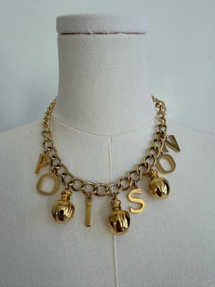 Gold “Poison” Charm Necklace