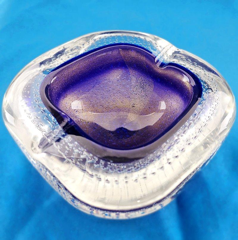 italien Bol Bullicante en verre de Murano, Seguso/Barbini, VENTE DE SOLDE Polveri en vente