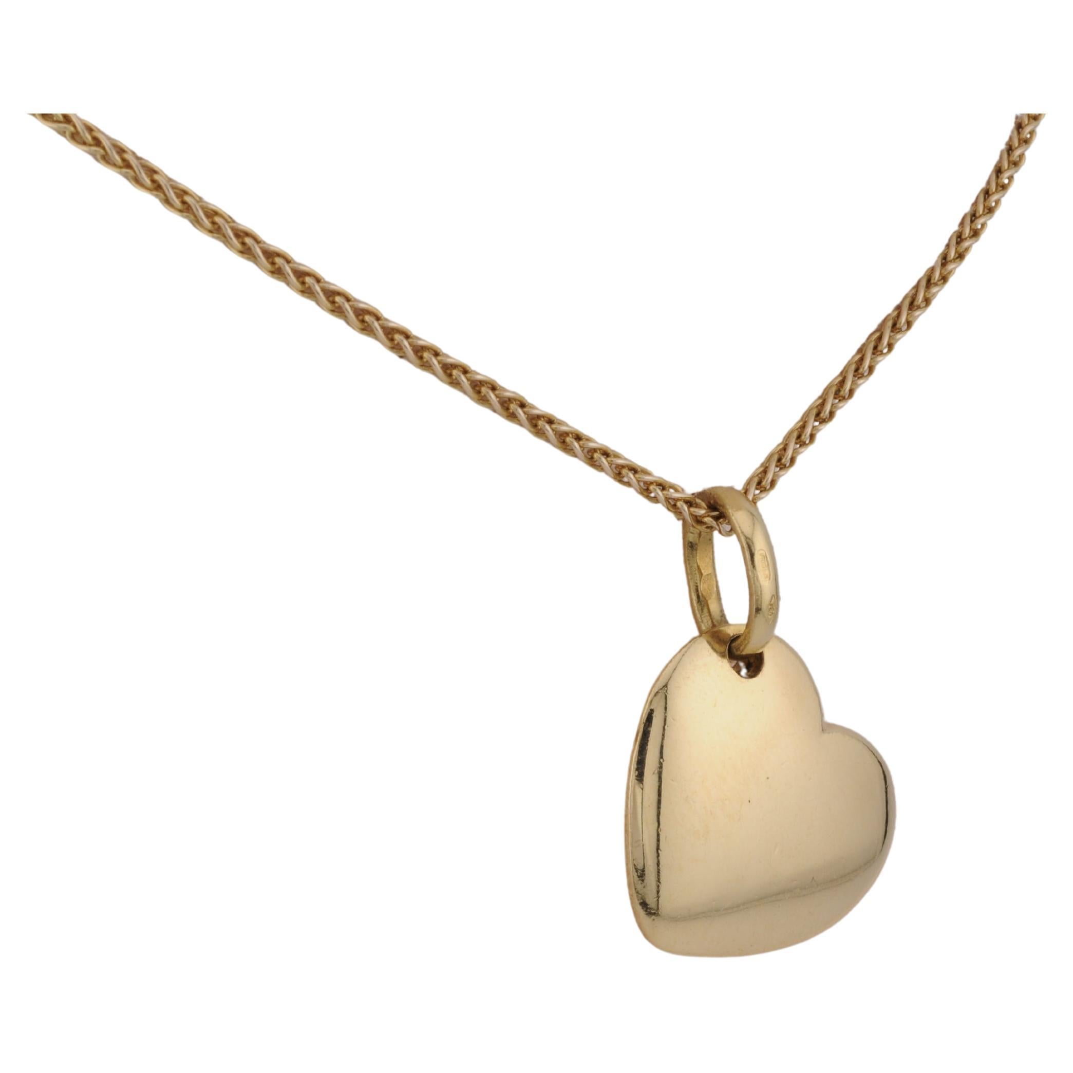 Gold Pomellato Heart Pendant 18k yellow gold