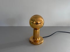 Gold Porcelain Single Table Lamp by Philips NTD, 1960s, Germany