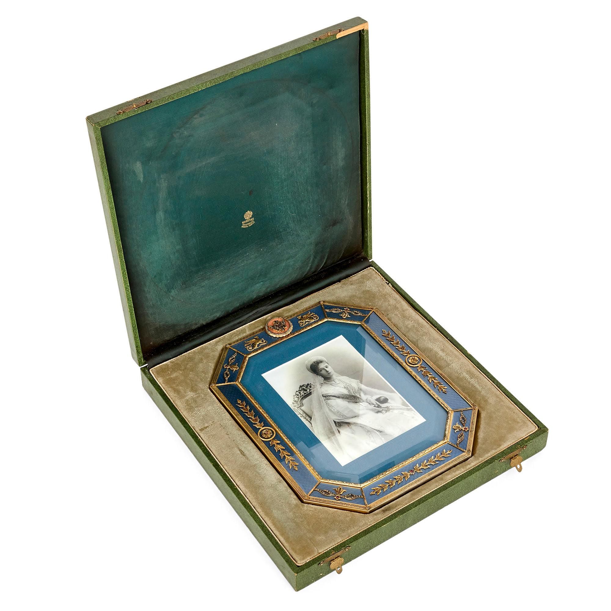 enamel picture frames