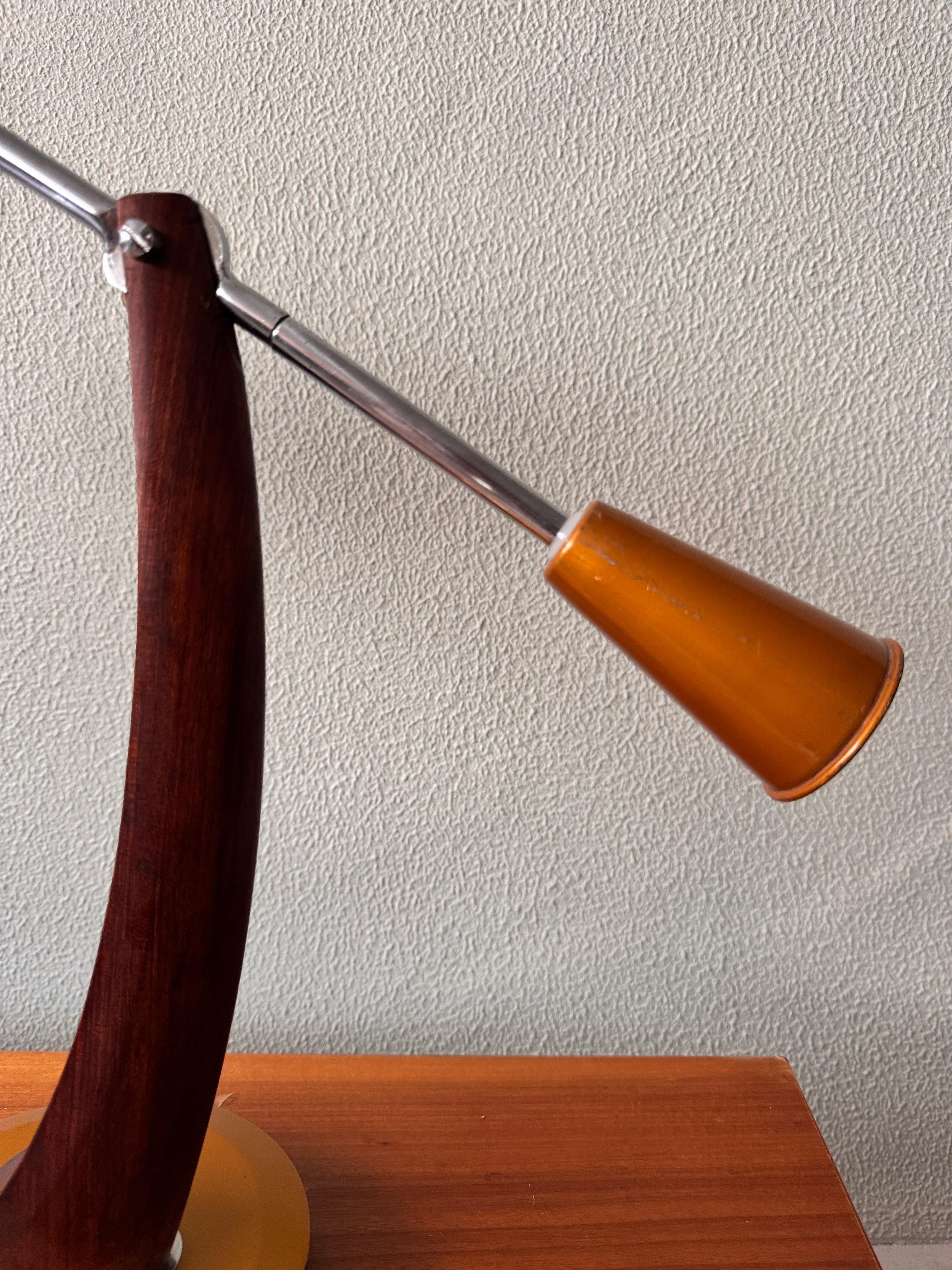 Lampe de bureau Presidente « Pendulum », de Luis Perez de la Oliva pour Fase, 1963 en vente 6