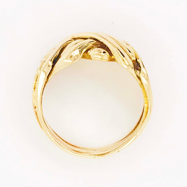 Gold Puzzle Ring, Men