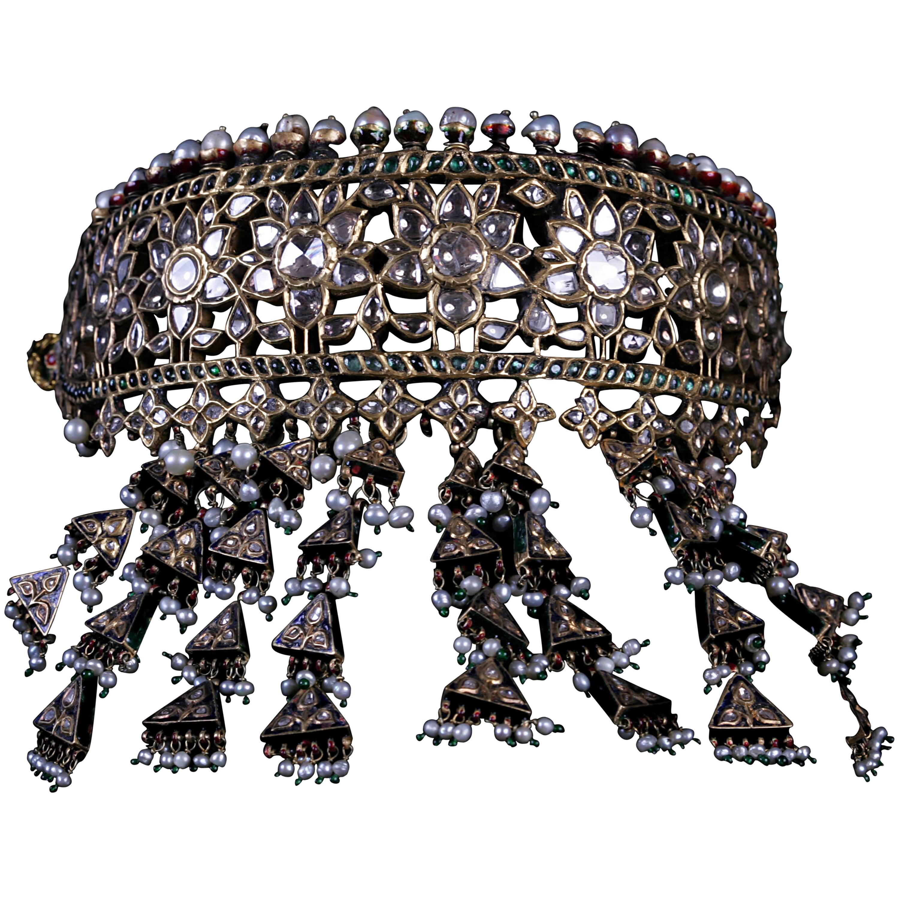 Gold Queen's Necklace or "Ranihaar" For Sale