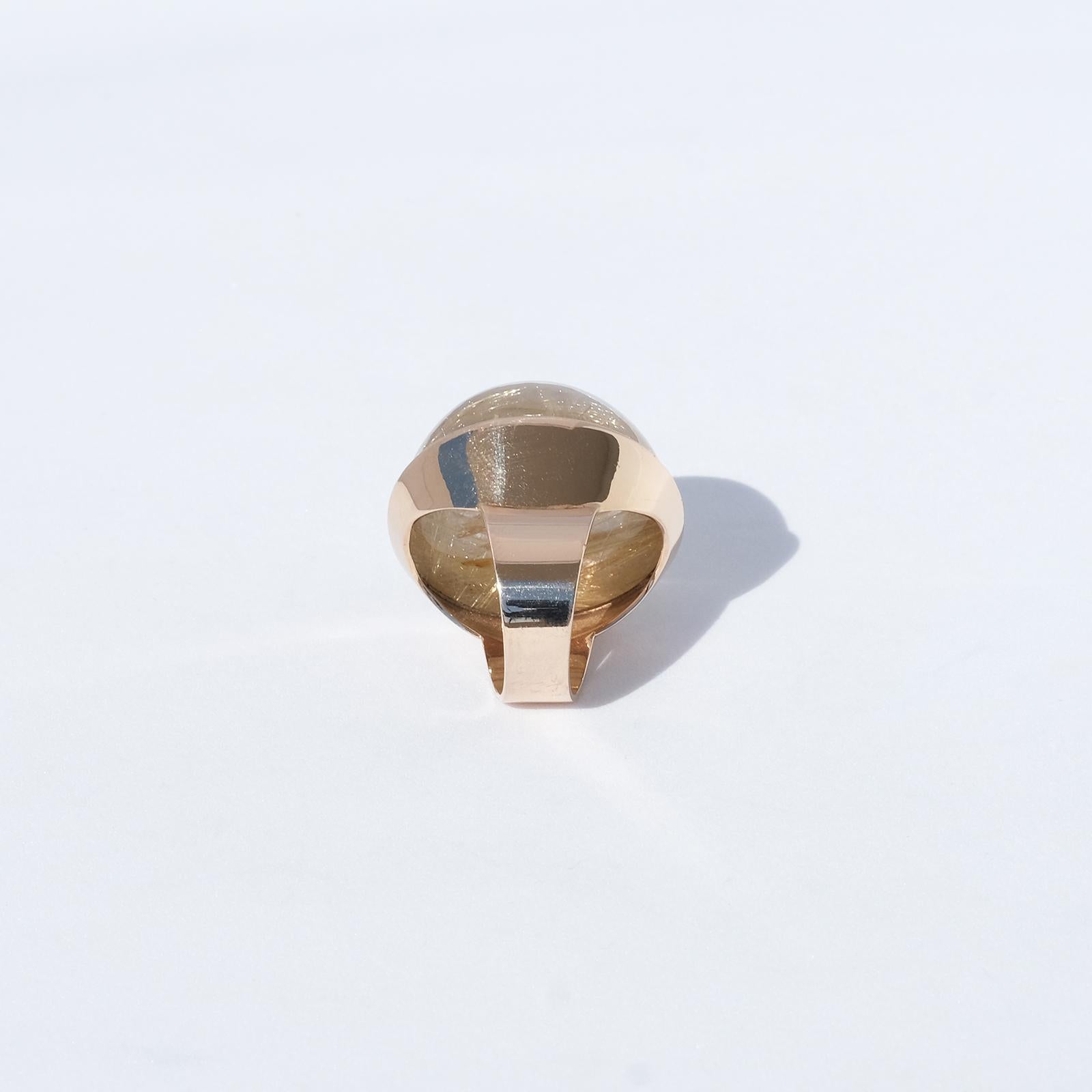 Gold Ring by Toivo Toponen and Made 1965 1