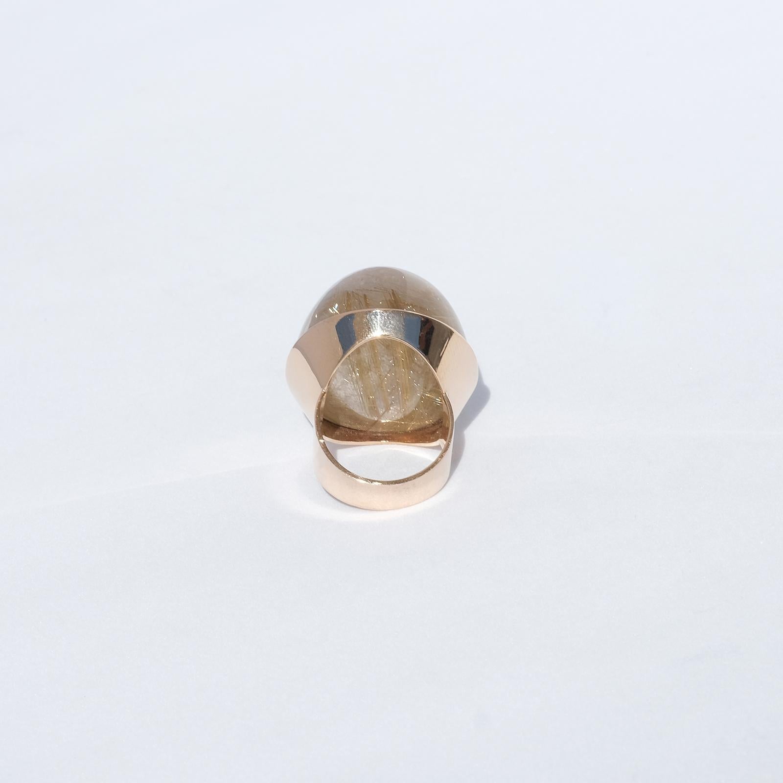Gold Ring by Toivo Toponen and Made 1965 5