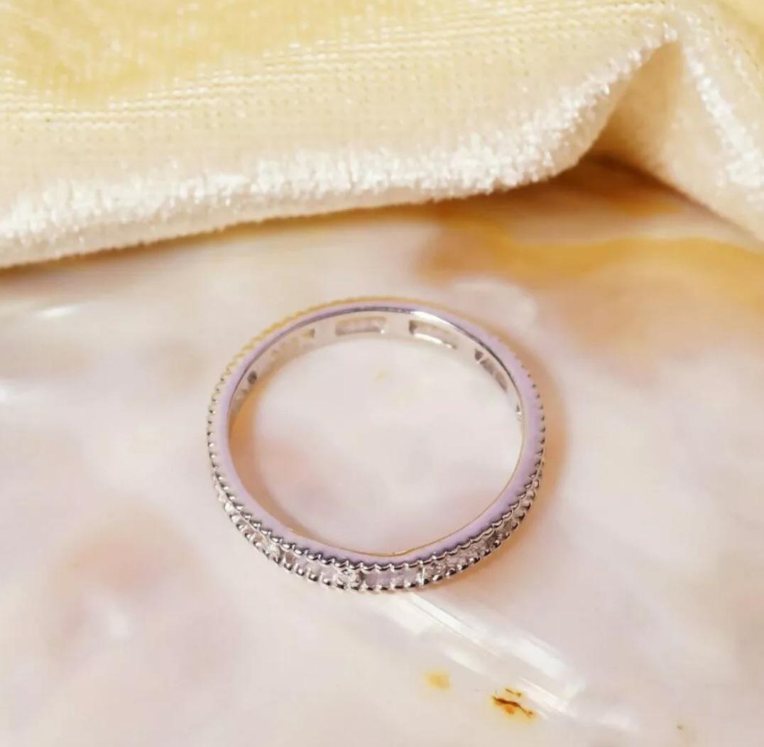 Taglio rotondo Anello d'oro Matrimonio Diamante 14K Fidanzamento 14k Set Anello d'oro rotondo. in vendita