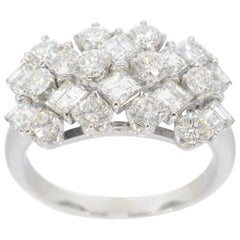 Bague en or avec diamants de 2,70 carats