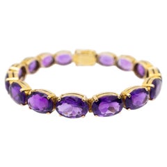 Bracciale Rivière in oro, seconda metà del XX secolo