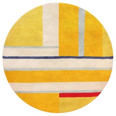 Ilya Yulievich Bolotowsky Kunstteppich. Größe: 7 Fuß x 7 Fuß