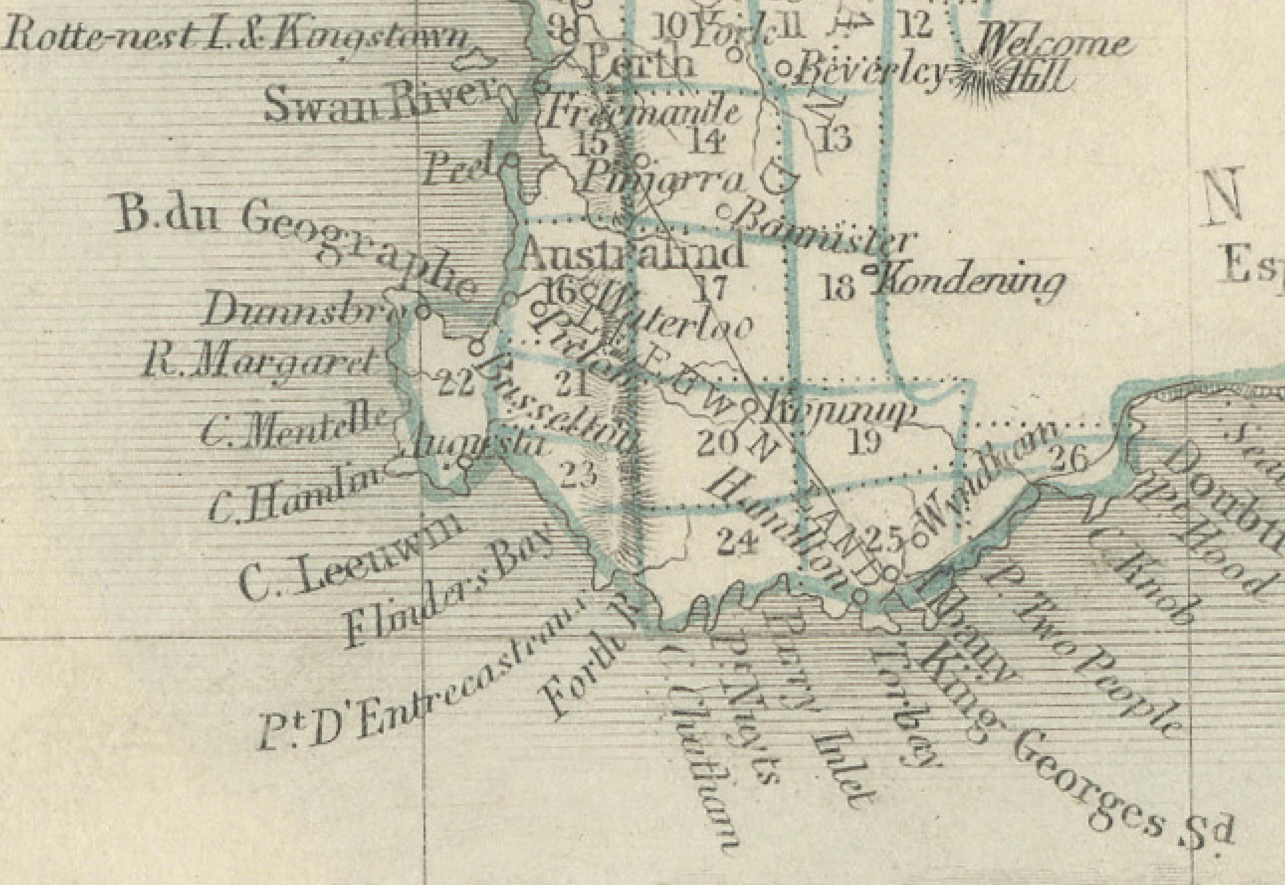 The image is an original historical map of Australia from the year 1851, created by John Rapkin with illustrations by J. Marchant and engravings by J. B. Allen. The map was published by John Tallis & Company, which was one of the most renowned