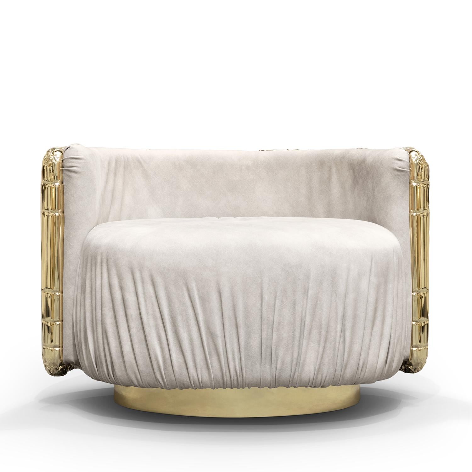Martellato Poltrona rotonda Gold Safe in vendita