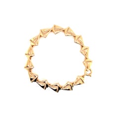 Gold Segelboot-Gliederarmband