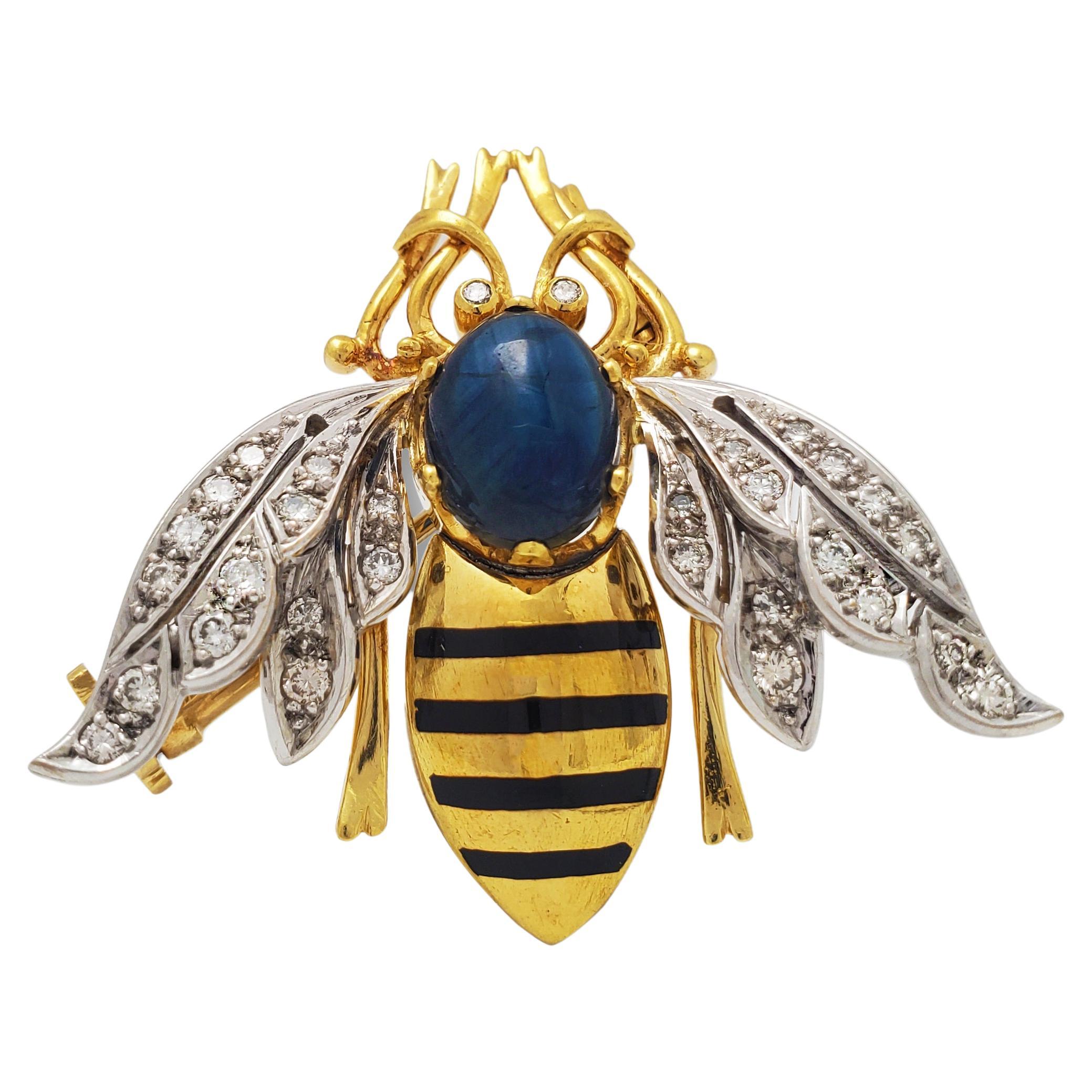 Magnificent Bumble Bee Brooch For Sale at 1stDibs bee broach