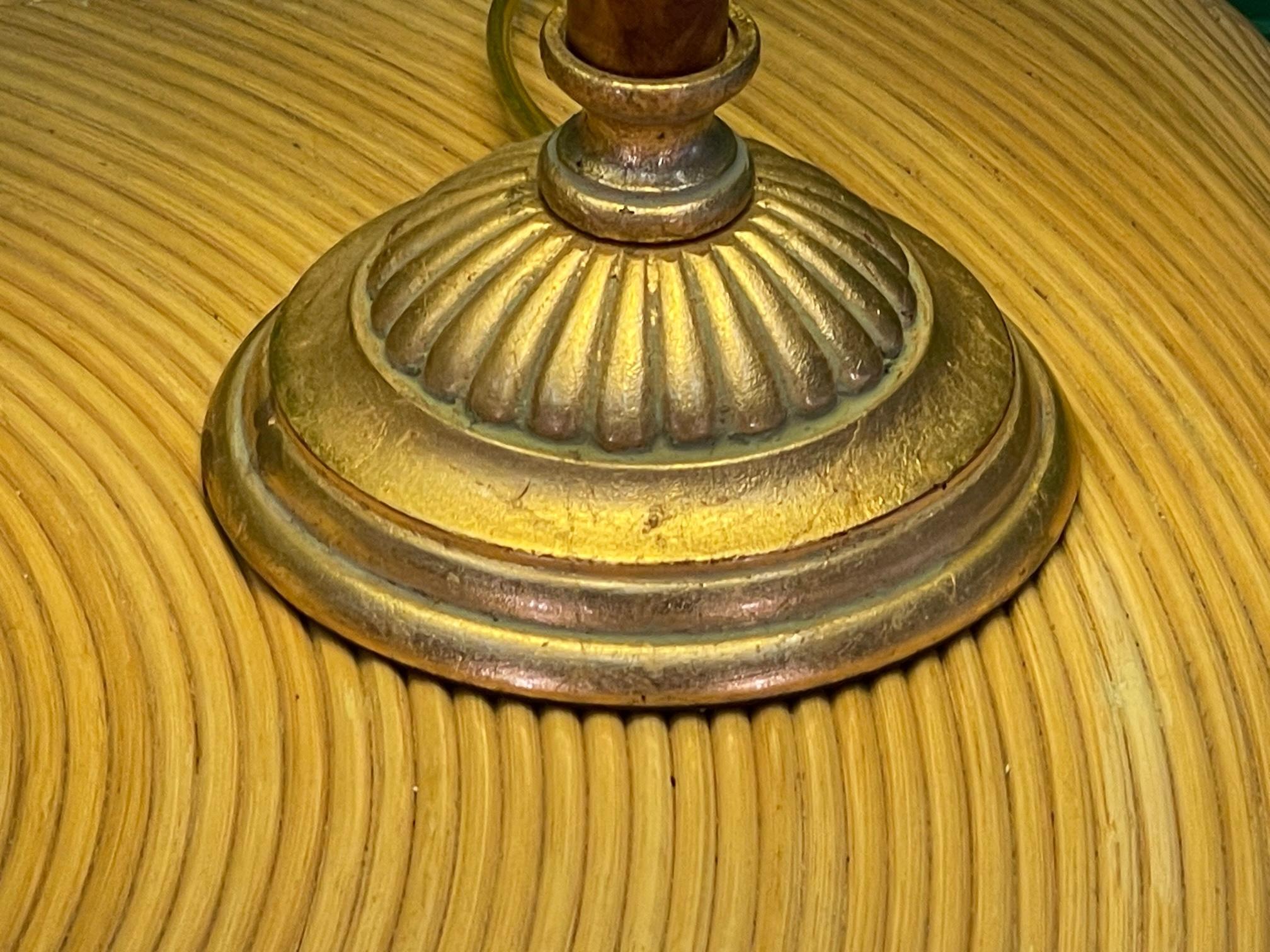 Gold Sculptural Palm Tree Table Lamps For Sale at 1stDibs