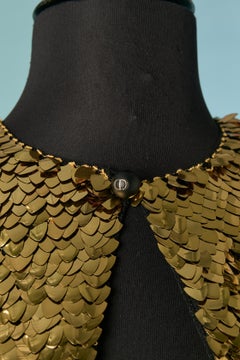 Gold sequin boléro CHRISTIAN DIOR