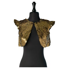 Gold sequin boléro CHRISTIAN DIOR