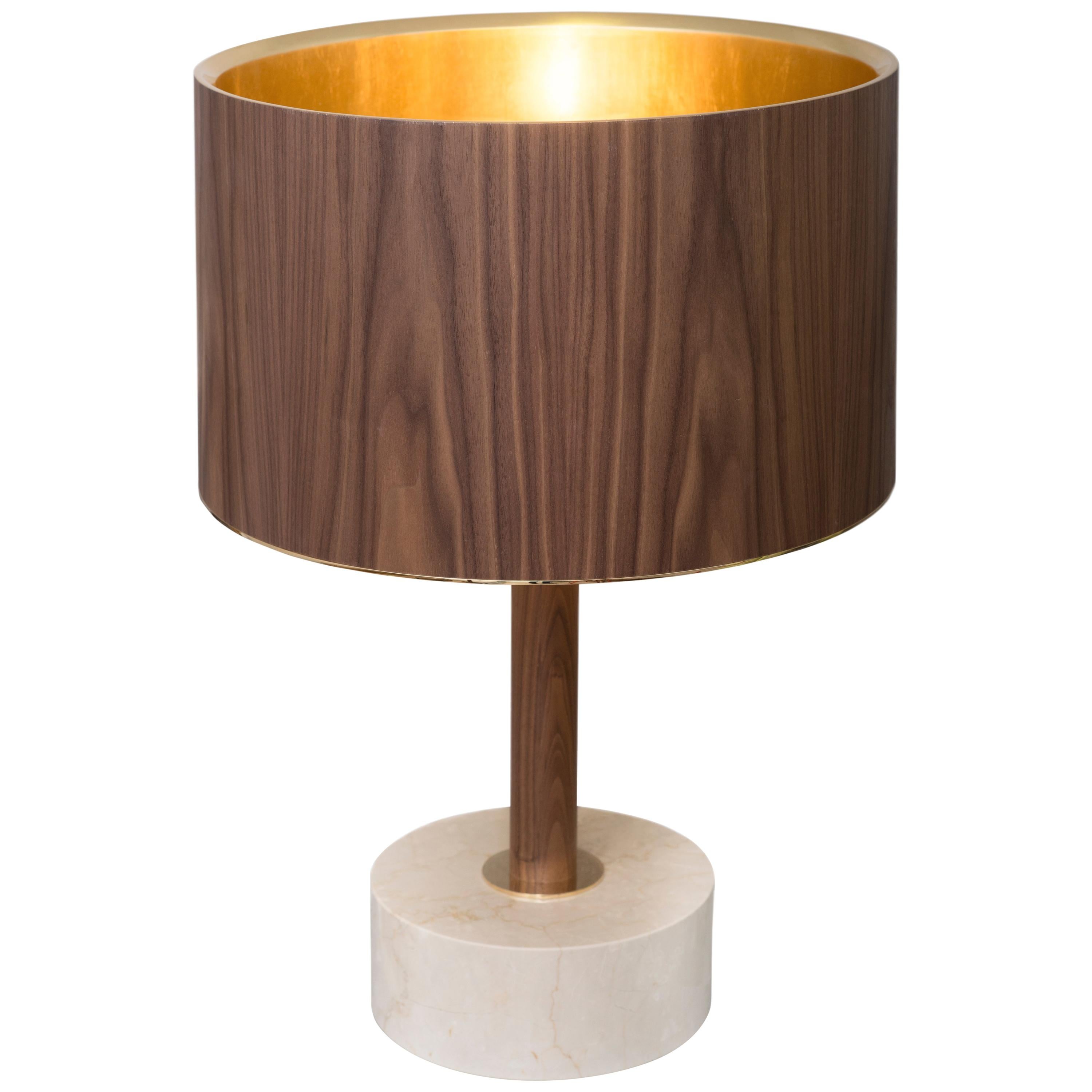 F. Fabbian Frosted Shade Table Lamp at 1stDibs