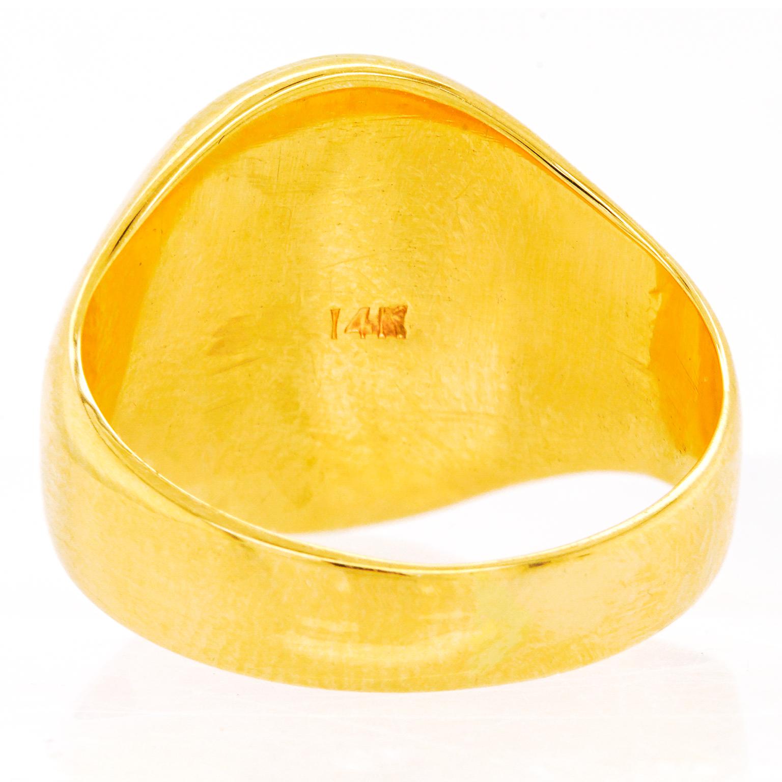 Gold Signet Ring 3