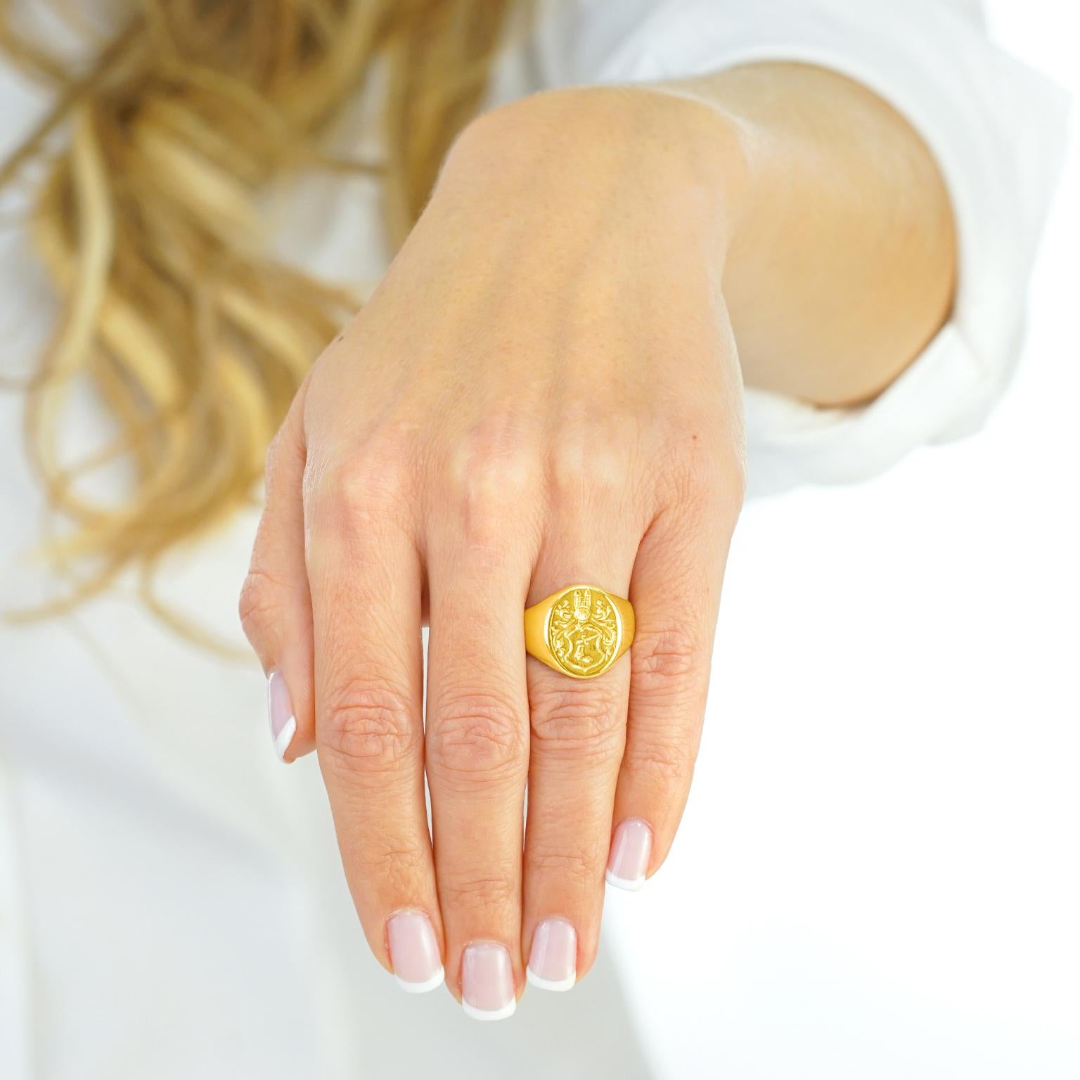 Gold Signet Ring 2