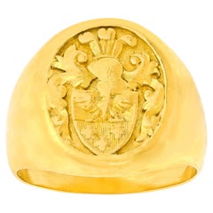 Gold Signet Ring