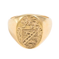 Gold Signet Ring