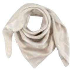 Gold silk & lurex Etoile square scarf 90