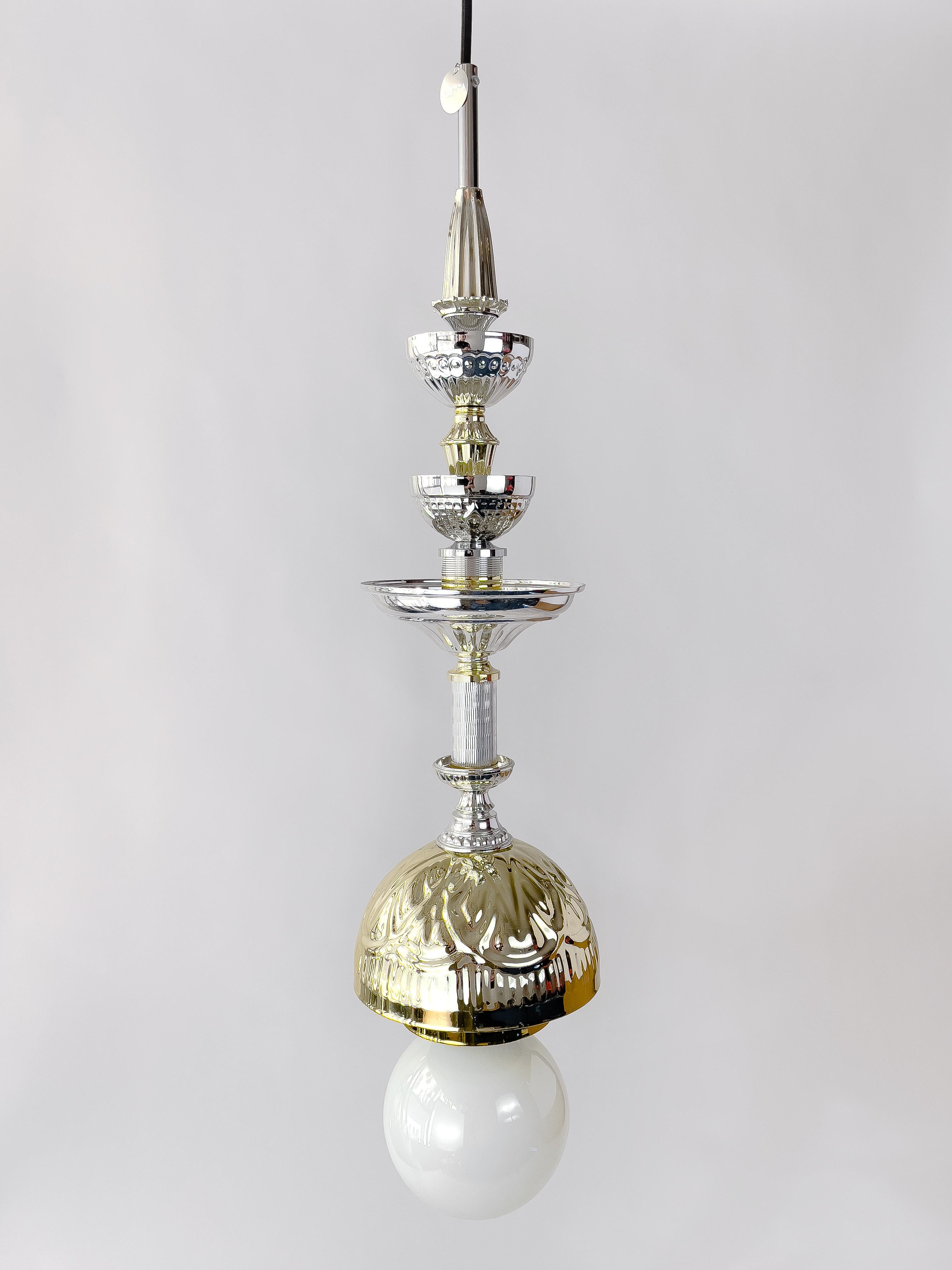 Gold, Silver L20 Light by Flétta In New Condition For Sale In Geneve, CH