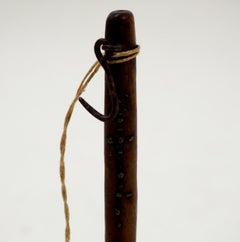 Gold/Silver Weight in Fruitwood, Signed with Monogram "IHS" and Dated "1737"