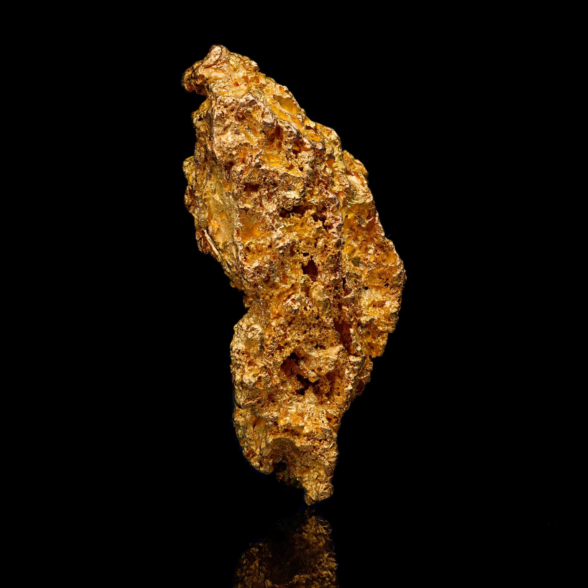 Crystallized Gold From Mockingbird Mine In New Condition For Sale In New York, NY