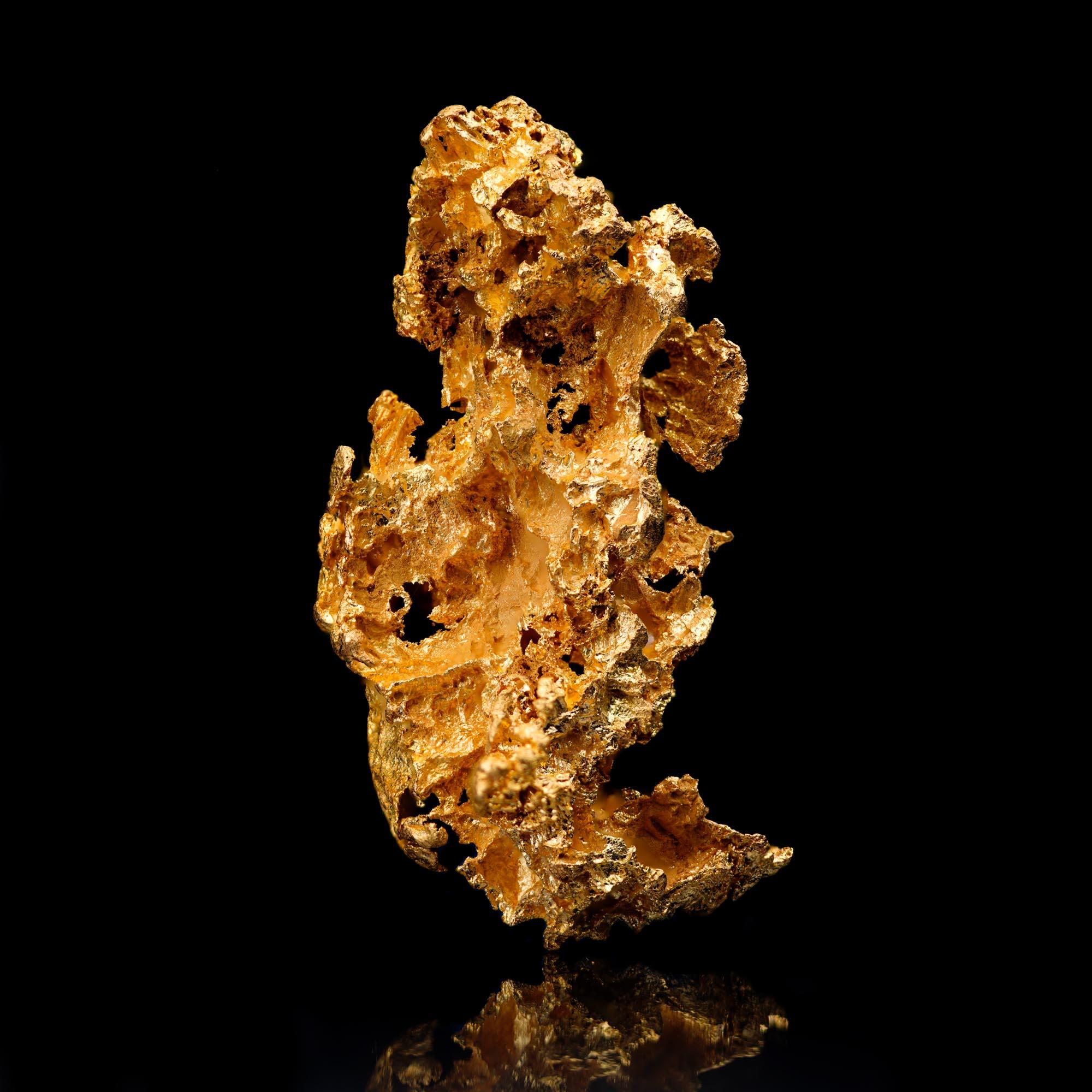 Crystallized Gold From Mockingbird Mine In New Condition For Sale In New York, NY