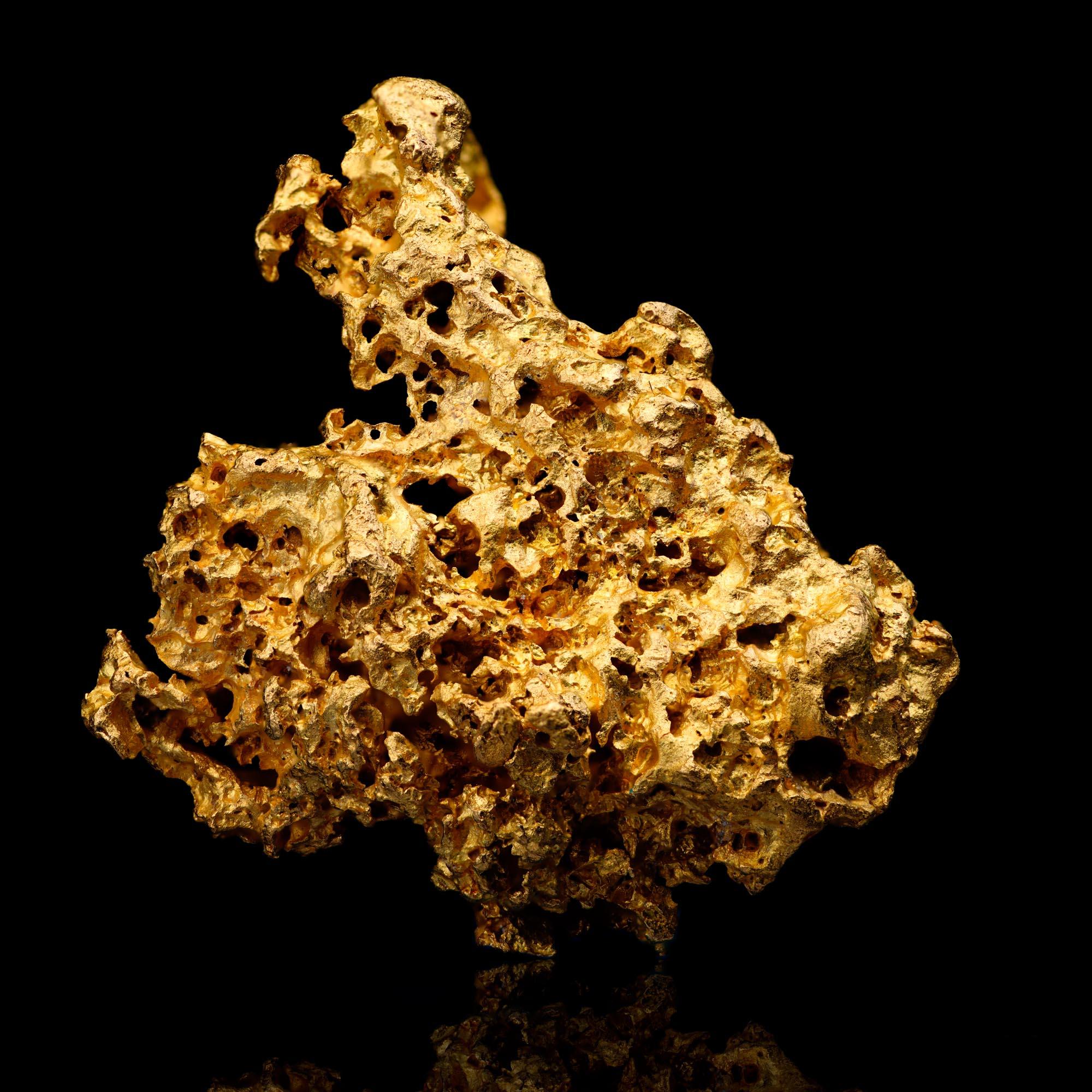 Contemporary Crystallized Gold From Mockingbird Mine For Sale