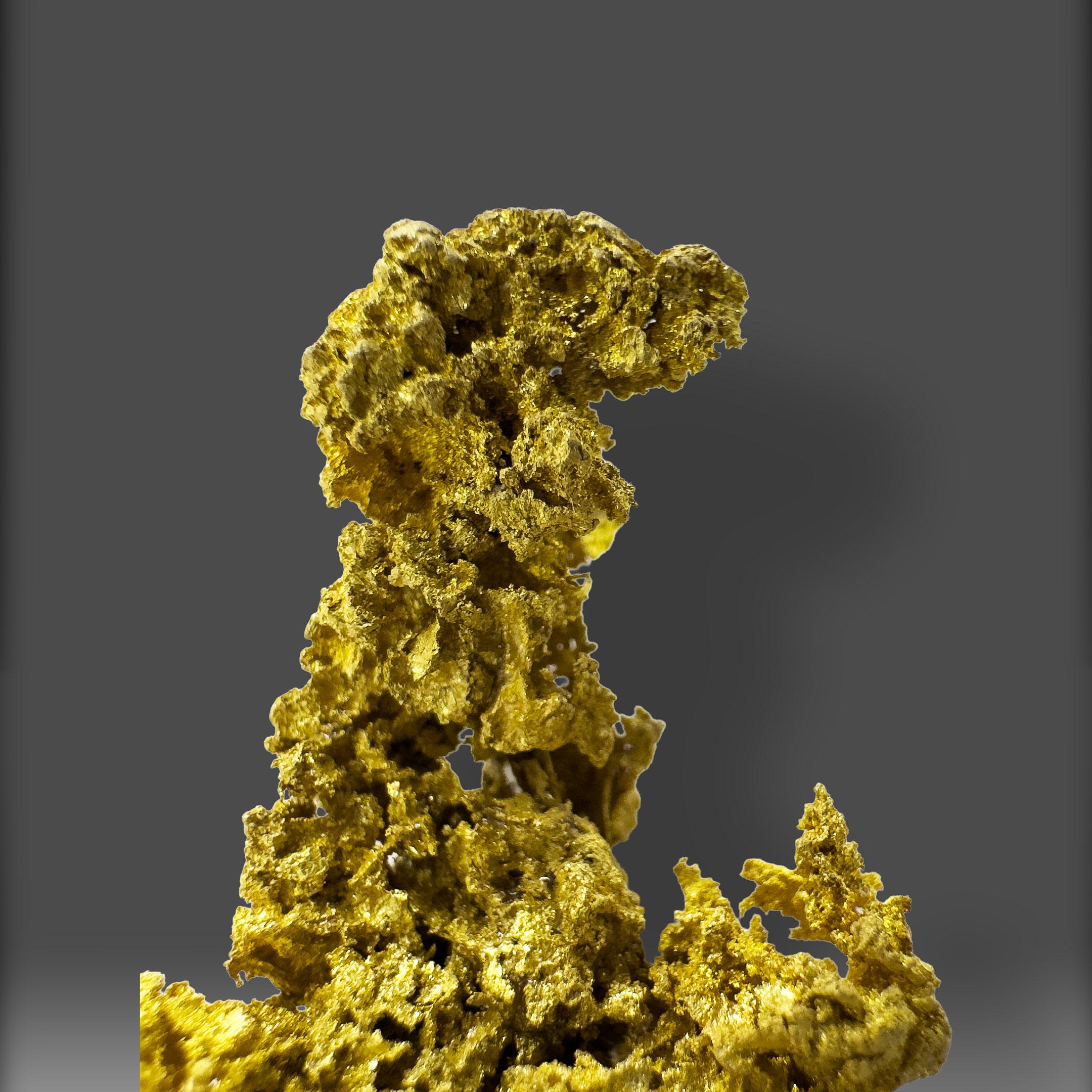 Contemporary Gold Single Crystal From California For Sale